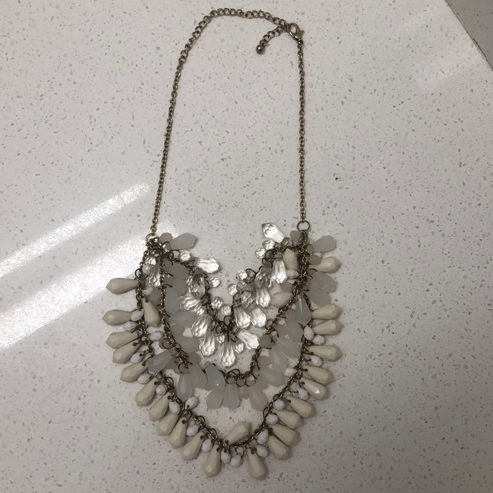 🌵Charming Charlie • Beaded Statement Necklace
